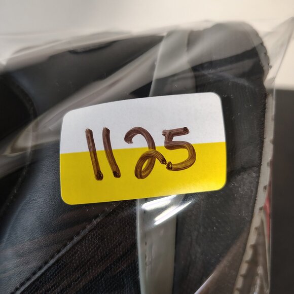 Kuru Shoes Mens Size 9 Wide Black Gray Lace Up Quantum 2 Walking - Picture 14 of 14